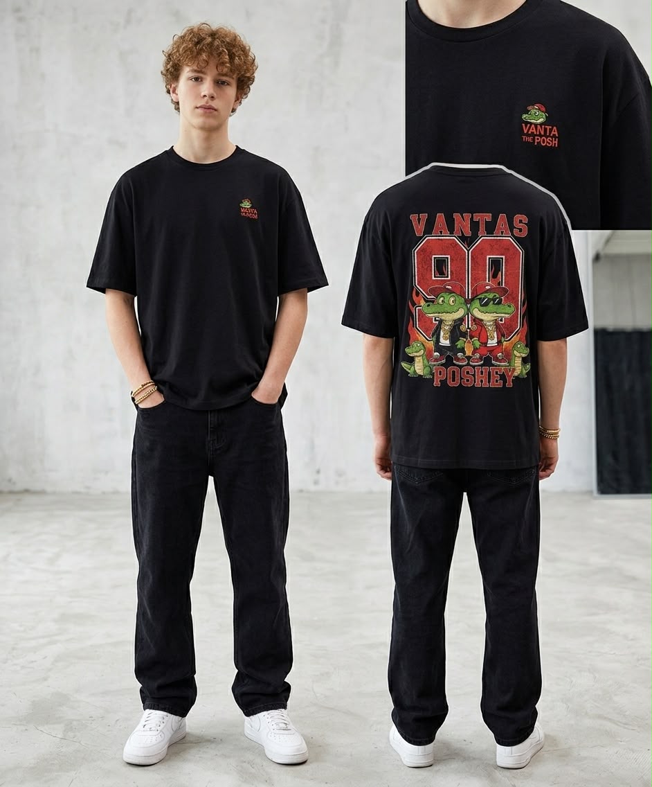 Vantas Poshey Crocodile - Black Edition